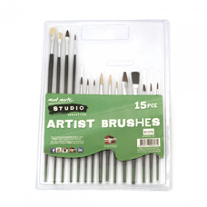 Tools and Boxes - Craft Brush Set - 15 pcs