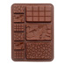 Silicone Mold - Chocolate Forms Mix