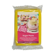 FunCakes Sugar Paste Electric Yellow 250 g