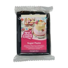 Fondants & Mazipans - FunCakes Sugar Paste Midnight Blue 250 g