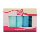 Rolled Fondant Multipack Blue Colours 5x100g