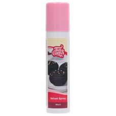 FunCakes Velvet Spray Black 100 ml
