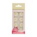 FunCakes Sugar Decorations White Daisies pk/16