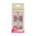 FunCakes Sugar Decorations Flower Mix Purple Set/24