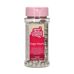 FunCakes Sugar Pearls Large Metallic Silver 80 g