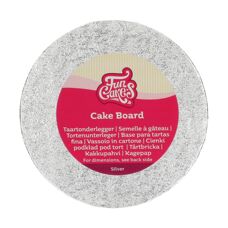 Tools and Boxes - Cake Drum Round 15 cm - Silver