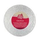 Cake Drum Round 17.5 cm - Silver