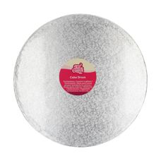 Tools and Boxes - Cake Drum Round 35cm - Silver