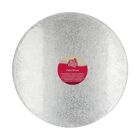 Cake Drum Round 38cm - Silver
