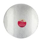 Cake Drum Round 40cm - Silver