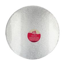 Tools and Boxes - Cake Drum Round 40cm - Silver