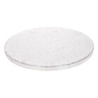 Cake Drum Round 50cm - Silver