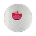 Cake Drum Round 27.5cm - Silver