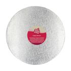 Cake Drum Round 30cm - Silver