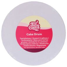Cakes and Muffins - FunCakes Masonite Cake Board Round Ø50.5 cm - White