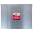 FunCakes Oblong Cake Board – Silver, 45 x 35 cm