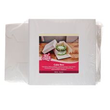 FunCakes White Cake Box – 28x28x20 cm