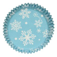Cakes and Muffins - FunCakes Baking Cups Snowflakes pk/48
