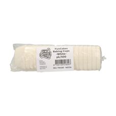 Cakes and Muffins - Baking cups FunCakes White - pk/500