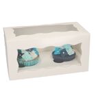 Cupcake Box 2 - White Blanco