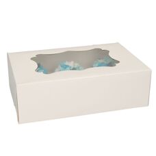 Tools and Boxes - Cupcake Box 6 - Blanco