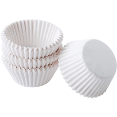 Baking cups White - pk/500