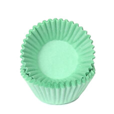 Chocolate Baking Cups Green pk/100