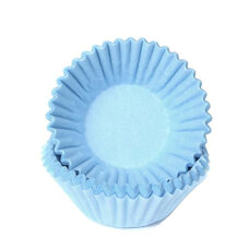 Chocolate Baking Cups Blue pk/100