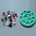 Silicone Mold - Christmas Mix No. 05