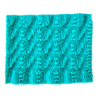 Silicone Mold - Knitted Fabric Medium