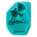 Silicone Mold - Puppies In A Basket