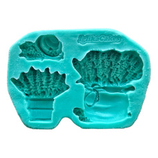 Silicone 3D Mold - Lavender 3 Figures