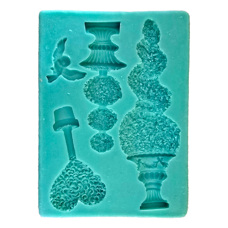 Modeling Molds - Silicone 3D Mold - Decorative Garden Plants