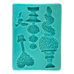 Silicone 3D Mold - Decorative Garden Plants