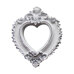 Silicone 3D Mold - Decorative Heart Frame