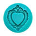 Silicone 3D Mold - Decorative Heart Frame