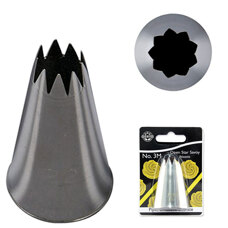 JEM Nozzle, Loose - Large Open Star Savoy No. 3M