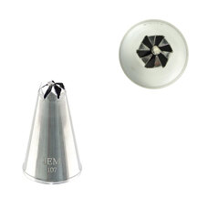 JEM Nozzle, Loose - Drop Flower No. 107