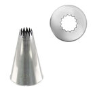 JEM Nozzle, Loose - Small Fine Star Savoy Nozzle No. 1ES JEM Nozzle, Loose - Small Fine Star Savoy Nozzle No. 1ES