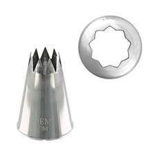 JEM Nozzle, Loose - Large Open Star Savoy No. 3M