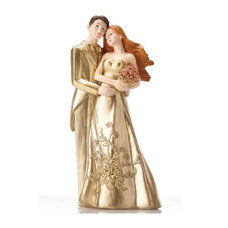 Topper Figures - Hugged Newlyweds