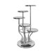 Metallic Base Silver - 5 Floors Wedding Cakes
