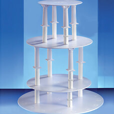 Round Cake Stand Kid - 4 tiers