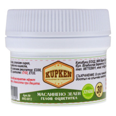 Оцветители и есенции - Гелова боя Kupken - маслинено зелена 30 гр