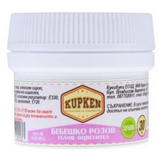 Гелова боя Kupken - бебешко розова 30 гр