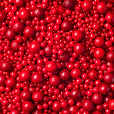 Decoration Materials - Kupken Pearls Red Mix 100g