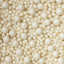 Decoration Materials - Kupken Pearls White Mix 100g