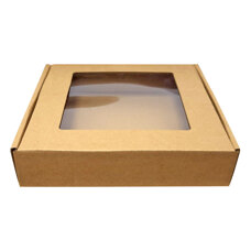 Craft Box with Window - 400х400х80 mm