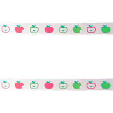 Decoration Materials - Decorative Tape - Apples