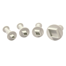 Stamps and Textures - Diamond Mini Plunger Cutter Set/4